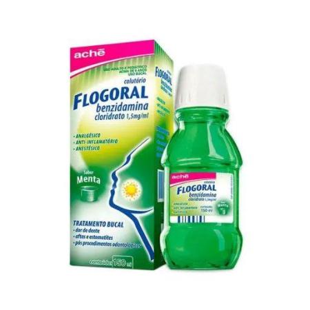 FLOGORAL COLUTÓRIO 15OML SABOR MENTA