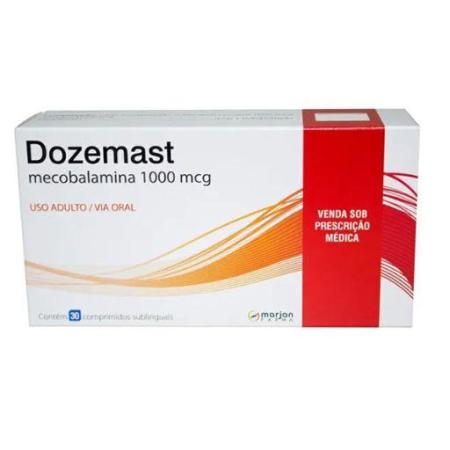 DOZEMAST 1000MCG C/30 COMPRIMIDOS SUBLINGUAIS