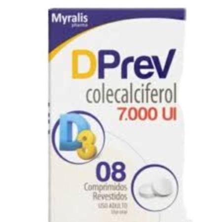 DPREV 7.000UI C/8 COMPRIMIDOS