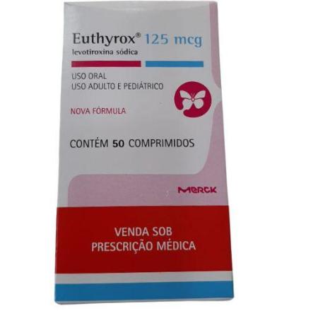 EUTHYROX 125MCG C/50 COMPRIMIDOS