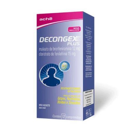 DECONGEX PLUS C/12 COMPRIMIDOS
