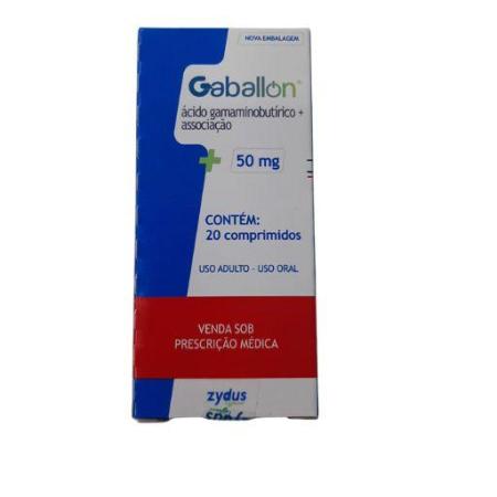 GABALLON 5OMG C/2O COMPRIMIDOS