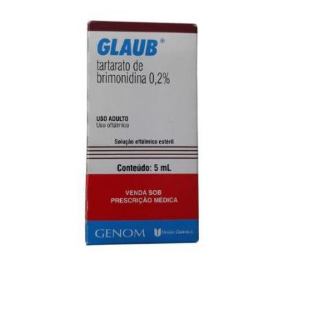 GLAUB SOLUÇÁO OFTALMICA ESTÉRIL 5ML