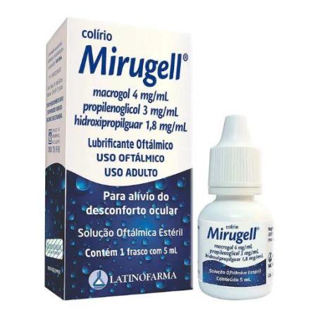 MIRUGELL SOLUÇÃO OFTALMICA 5ML