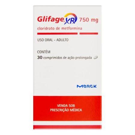 GLIFAGE XR 750MG C/30 COMPRIMIDOS 
