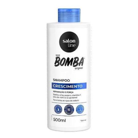 SHAMPOO SOS BOMBA CRESCIMENTO ORIGINAL SALON LINE 500ML