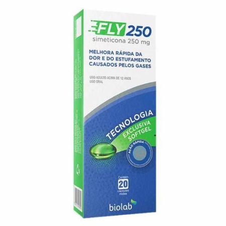 FLY 250MG C/20 CÁPSULAS MOLES