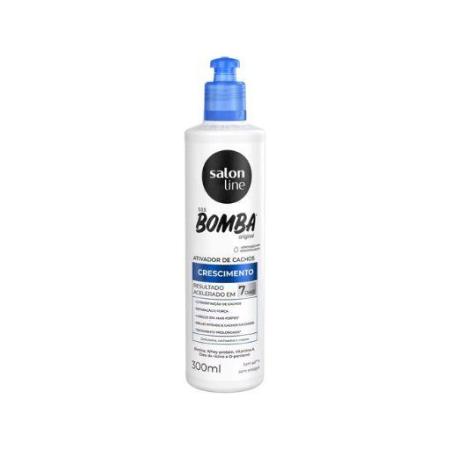 ATIVADOR CACHOS SOS BOMBA CRESCIMENTO ORIGINAL SALON LINE 300ML