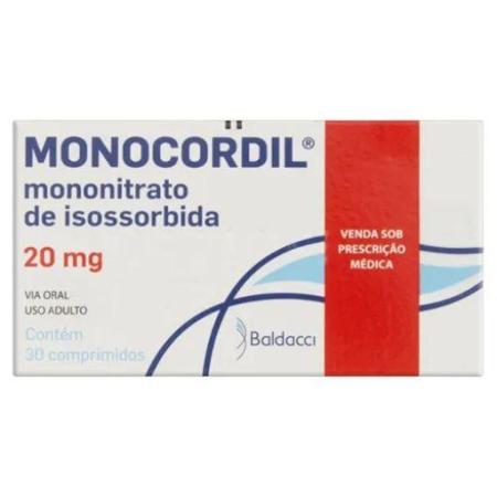 MONOCORDIL 20MG C/30 COMPRIMIDOS