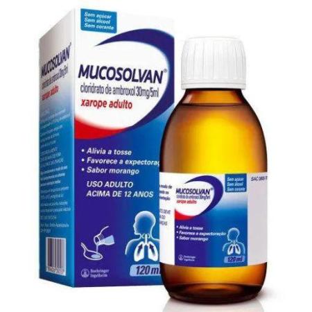 MUCOSOLVAN ADULTO 30MG 120ML