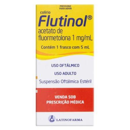 FLUTINOL COLÍRIO SUSPENSÃO OFTÁLMICA ESTÉRIL COM 5ML 