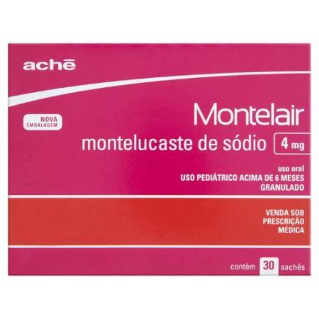 MONTELAIR 4MG C/30 SACHÊS