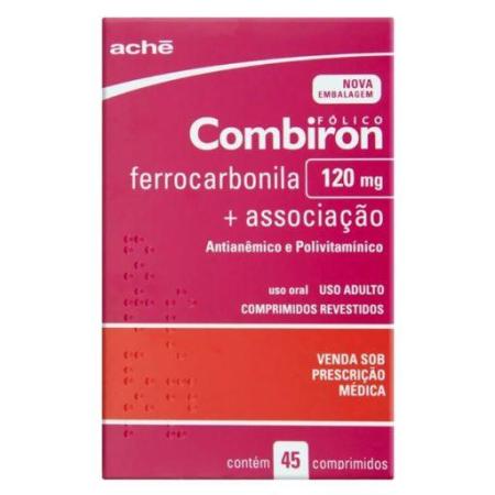 COMBIRON FÓLICO C/45 COMPRIMIDOS