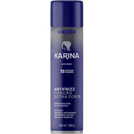 SPRAY FIXADOR KARINA ANTIFRIZZ 400ML