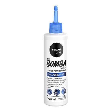 TÔNICO FORTALECEDOR SOS BOMBA CRESCIMENTO ORIGINAL SALON LINE 100ML