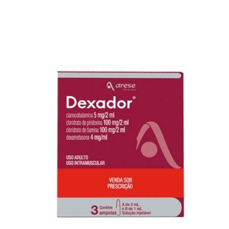 DEXADOR INJETAVEL C/03 AMPOLAS