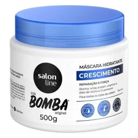  MÁSCARA SOS BOMBA CRESCIMENTO ORIGINAL SALON LINE 500G