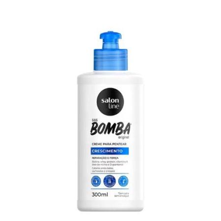CREME PENTEAR SOS BOMBA CRESCIMENTO ORIGINAL SALON LINE 300ML