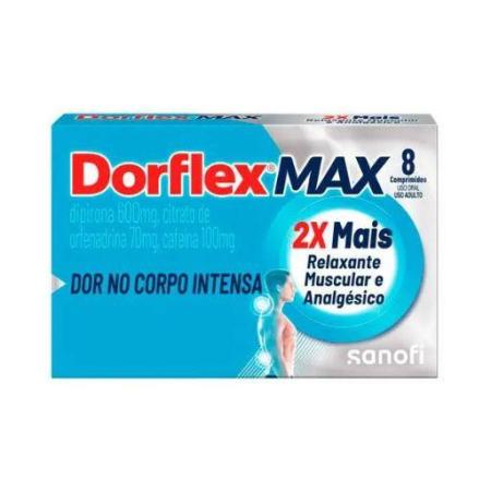 DORFLEX MAX C/08 COMPRIMIDOS