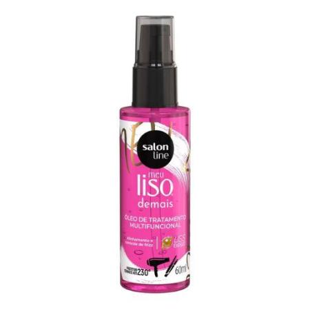 ÓLEO DE TRATAMENTO SALON LINE MEU LISO DEMAIS 60ML