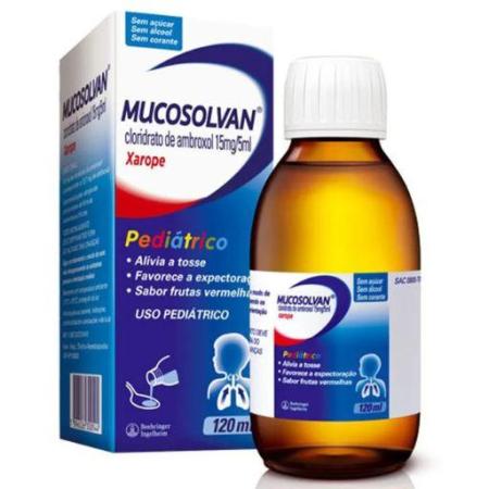 MUCOSOLVAN PEDIÁTRICO 15MG 120ML