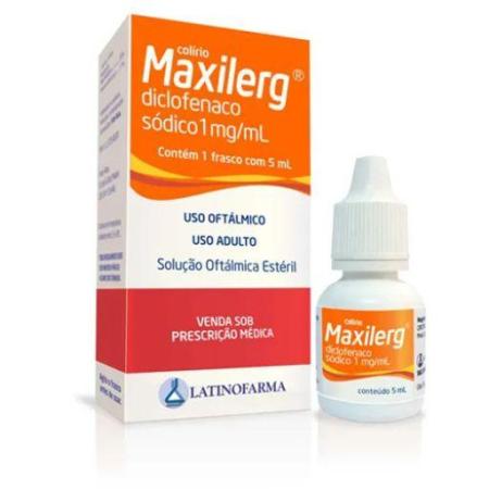 MAXILERG SOLUÇÃO OFTALMICA ESTÉRIL 5ML