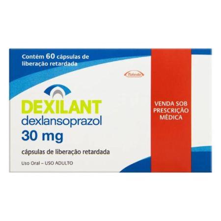 DEXILANT 30MG LIBERAÇÃO PROLONGADA C/60 CÁPSULAS