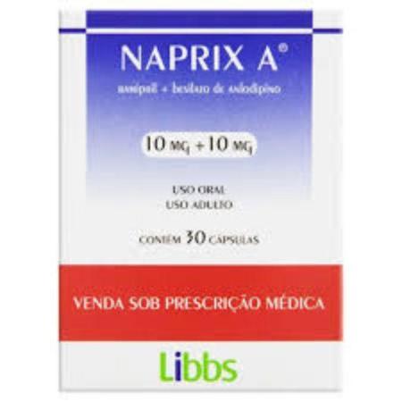 NAPRIX A 10MG/10MG C/30 COMPRIMIDOS