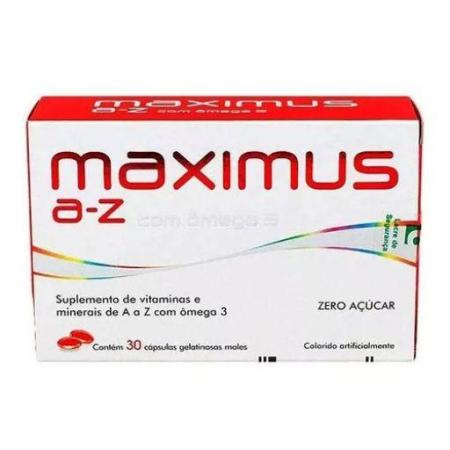MAXIMUS A-Z C/30 CÁPSULAS GELATINOSAS MOLES