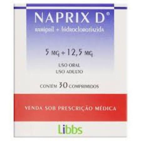 NAPRIX D 5MG/12,5MG C/30 COMPRIMIDOS