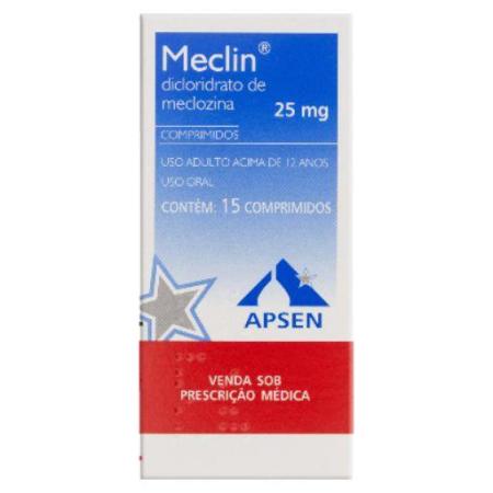 MECLIN 25MG C/15 COMPRIMIDOS
