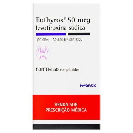EUTHYROX 50MCG C/50 COMPRIMIDOS