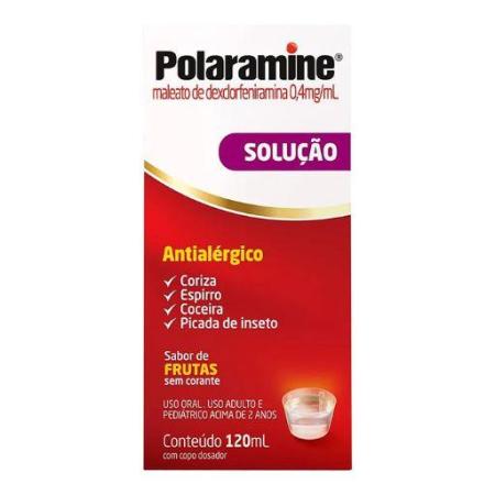 POLARAMINE SOLUÇÃO 120ML