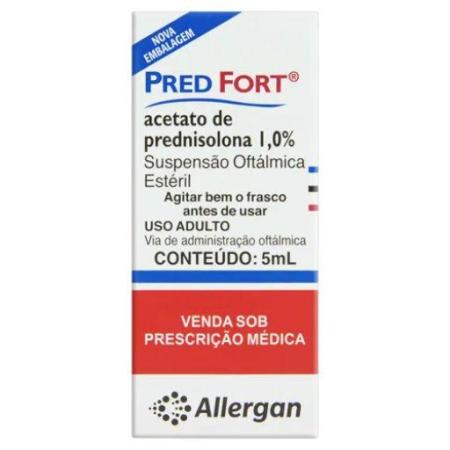 PRED FORT SUSPENSÃO OFTÁLMICA 5ML
