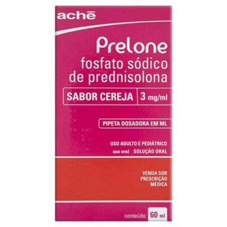 PRELONE 3MG/ML SOLUCÃO ORAL 60ML
