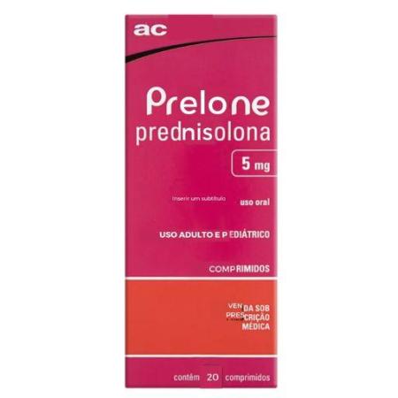 PRELONE 5MG C/20 COMPRIMIDOS 