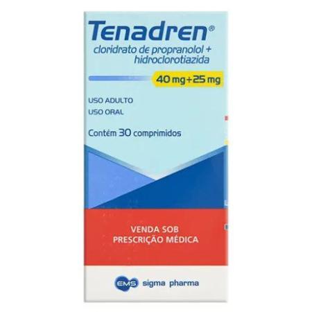 TENADREN 40MG/25MG C/30 COMPRIMIDOS