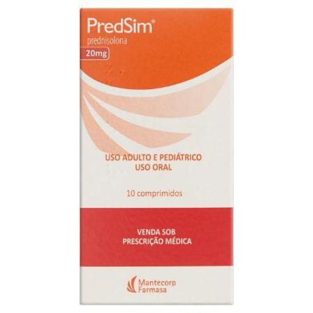 PREDSIM 20MG C/10 COMPRIMIDOS
