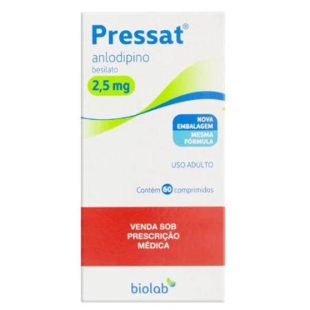 PRESSAT 2,5MG C/60 COMPRIMIDOS