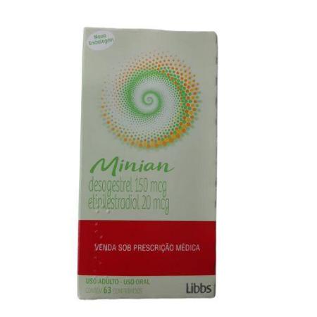 MINIAN C/63 COMPRIMIDOS