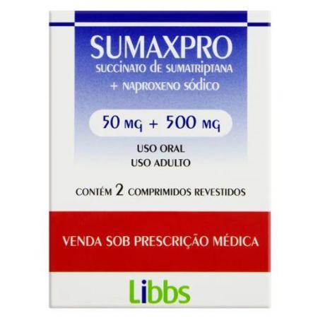 SUMAXPRO 50MG/500MG C/2 COMPRIMIDOS