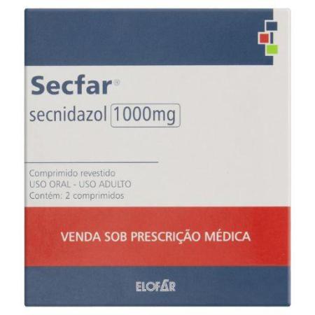 SECFAR 1000MG C/2 COMPRIMIDOS