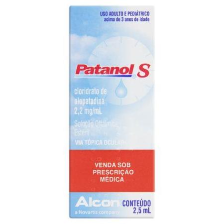 PATANOL S SOLUÇÃO OFTÁLMICA 2,5 ML