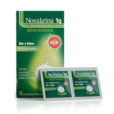 NOVALGINA 1G C/10 COMPRIMIDOS EFERVESCENTE