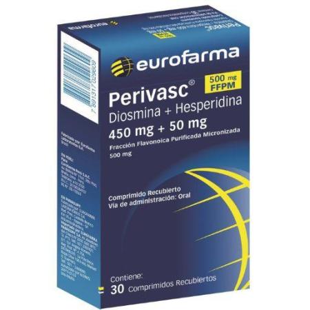 PERIVASC 450MG/50MG C/30 COMPRIMIDOS