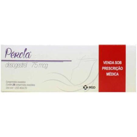 PÉROLA 75MCG C/28 COMPRIMIDOS