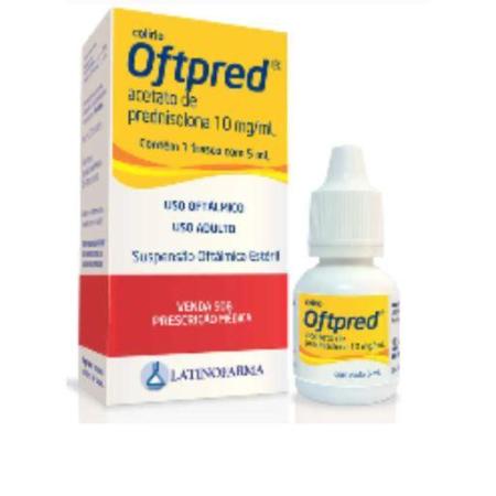 OFTPRED COLIRIO SOLUÇÃO OFTÁLMICA 5ML 