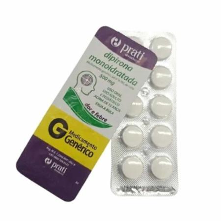 DIPIRONA 500MG C/10 PRATTI D