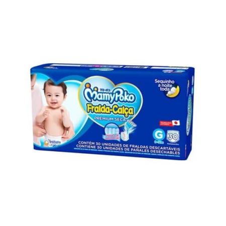 FRALDA MAMYPOKO AZUL JUMBO