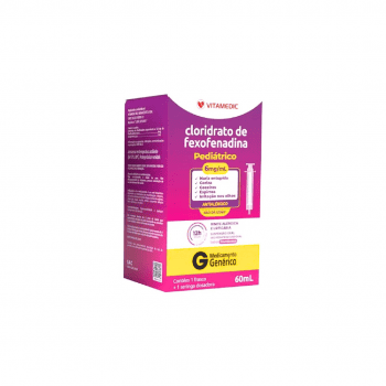 CLORIDRATO FEXOFENADINA 60ML VITAMEDIC